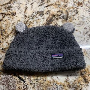 Gently used Patagonia Baby Furry Friends Fleece Hat